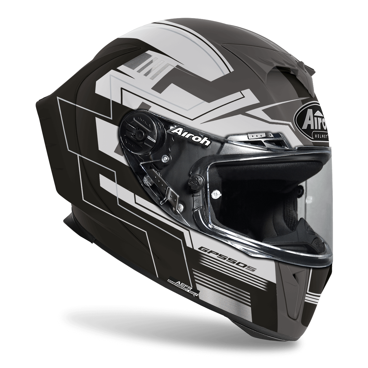 Helmet Gp550 S Challenge Black Matt